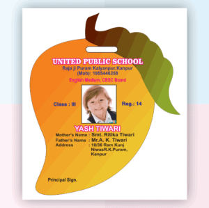 Acrylic ID Card Design No. SE007 Download