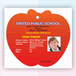 Acrylic ID Card Design No. SE015 Download