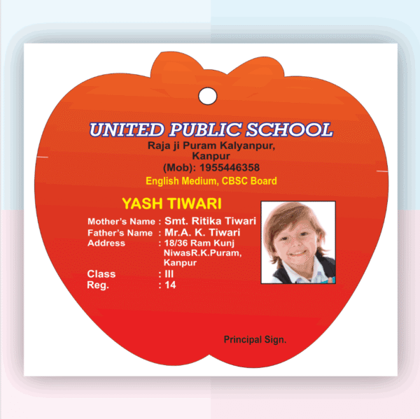 Acrylic ID Card Design No. SE015 Download