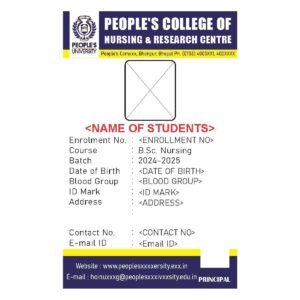 ID Card Format For School Students No. 40