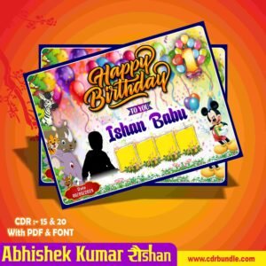Happy Birthday Banner Design