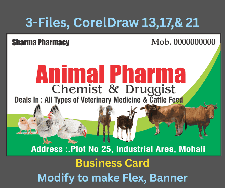 Animal Pharmacy Business / Visiting Card