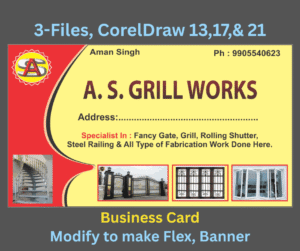 Grill Works Business / Visiting Card