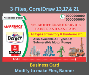 Crane Work Business / Visiting Card
