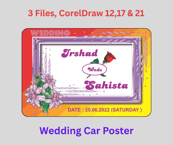 Wedding Car Poster-12