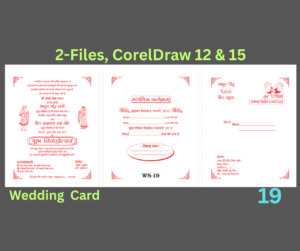 Fancy Hindu Wedding Card-19