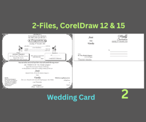 Fancy Hindu Wedding Card