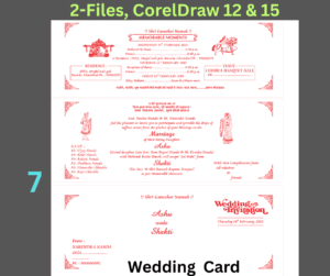 Fancy Hindu Wedding Card