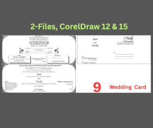 Fancy Hindu Wedding Card