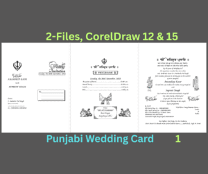 Punjabi Wedding Card