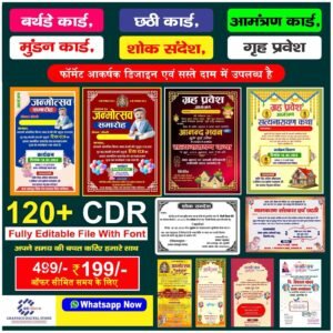 All Type Multicolour Design Poster Banner Design Bundle