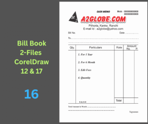 Bill Book -16