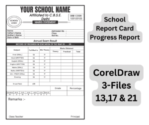 School Progress Report / Reoprt Card